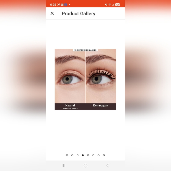 Laura Mercier Caviar Extravagant Mascara: Black, 4.5ml (Travel Size), NIB - Picture 5 of 9